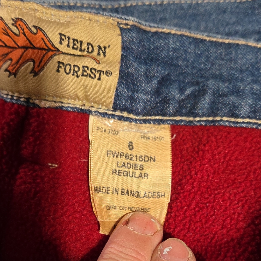Field & Stream Women's Straight Leg Jeans - Dark Blue